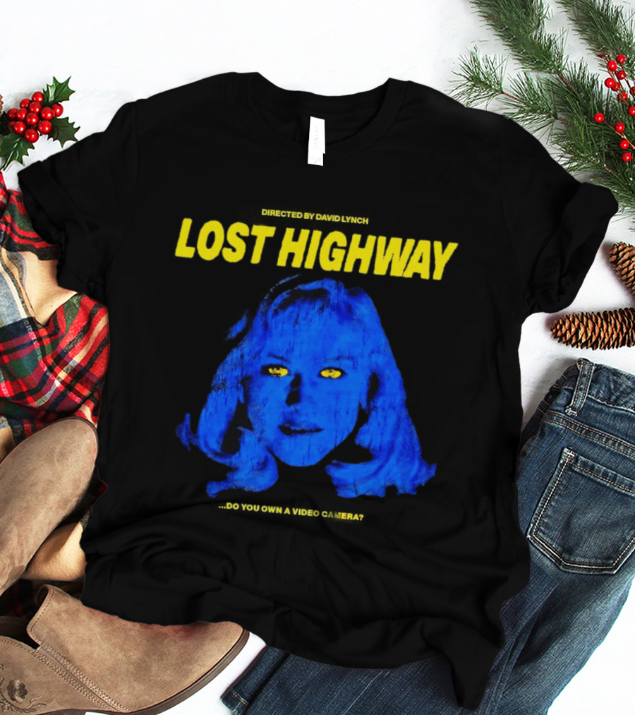 Lost Highway David Lynch Film Blue Face T-Shirt