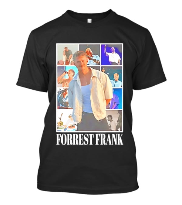 Forrest Frank Tour 2023 Live Performance Collage T-Shirt