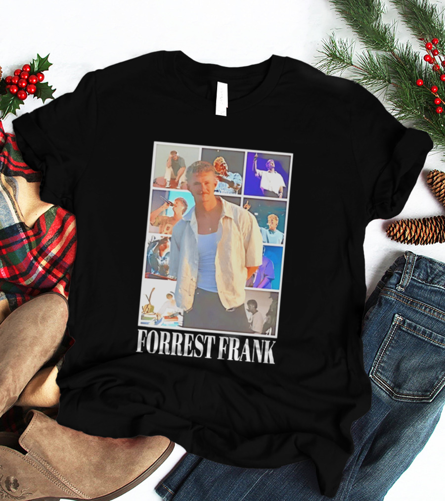 Forrest Frank Tour 2023 Live Performance Collage T-Shirt