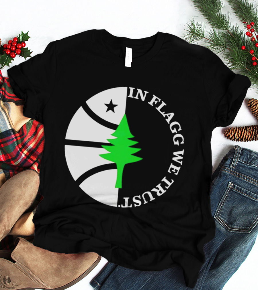 Naji Marshall In Flagg We Trust Basketball Tree Star T-Shirt