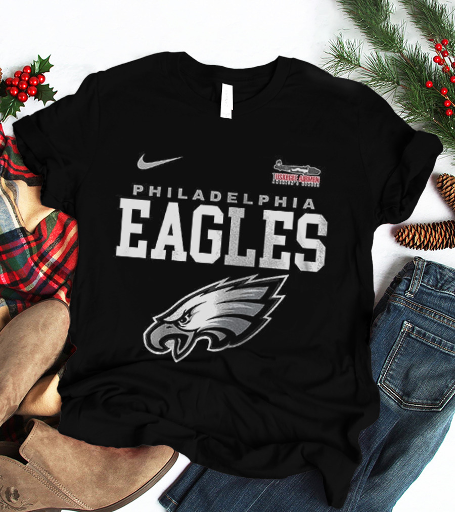 Philadelphia Eagles Tuskegee Airmen Nike Collaboration T-Shirt