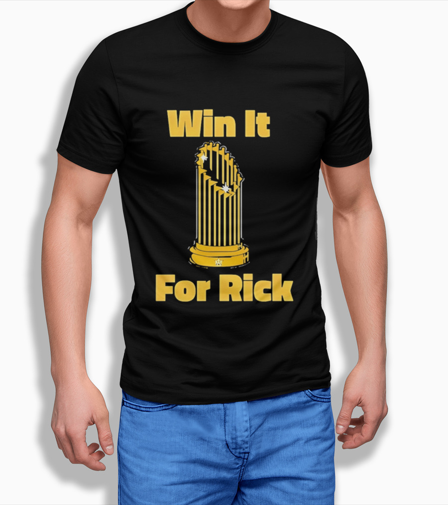 Win It For Rick Trophy Stars T-Shirt
