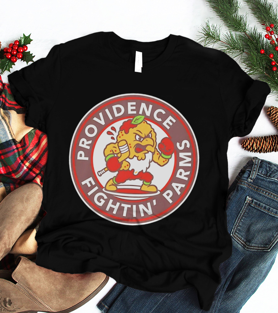 Providence Fightin' Parms Hockey Pepper T-Shirt
