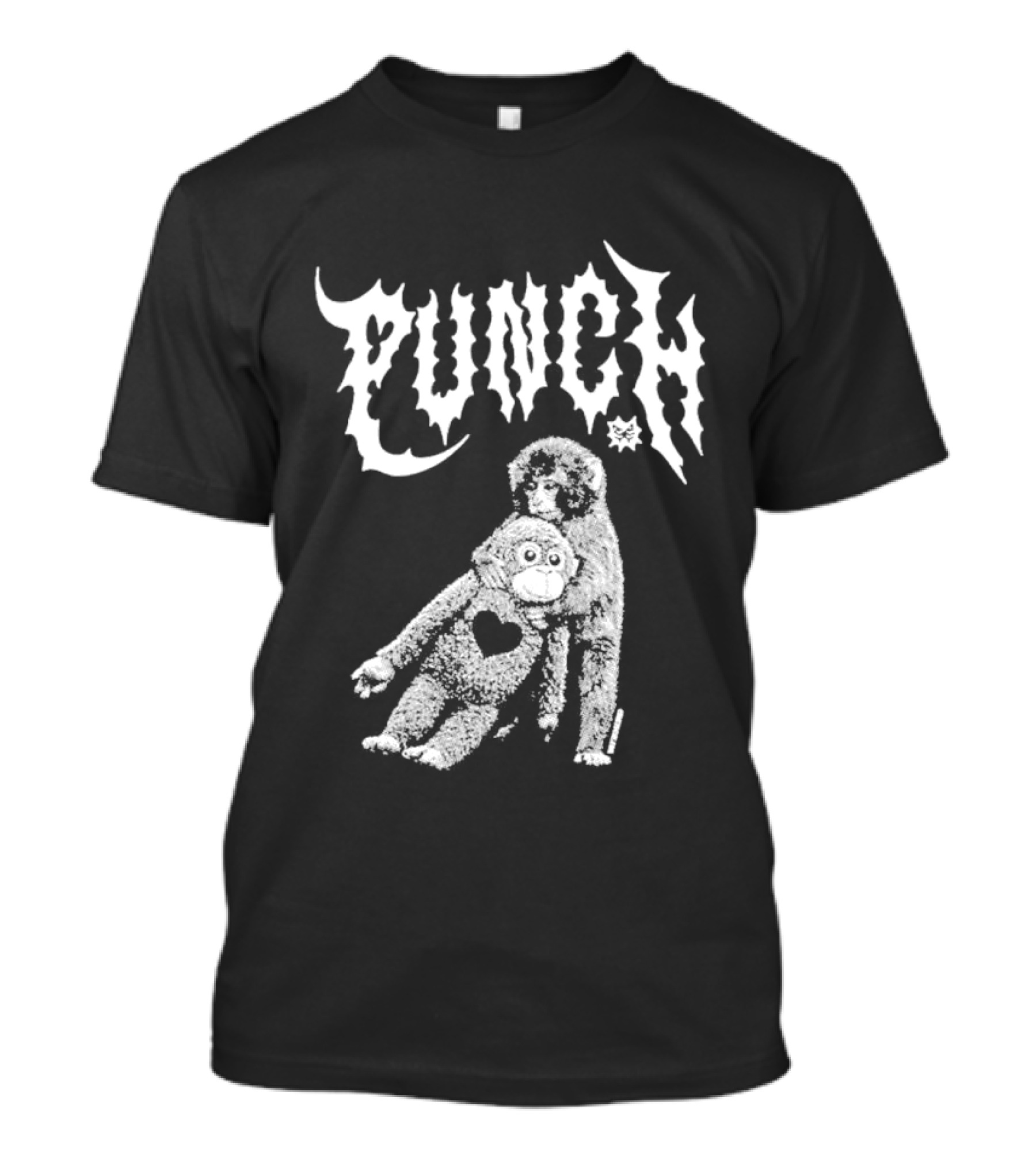 Punch Monkey With Heart T-Shirt