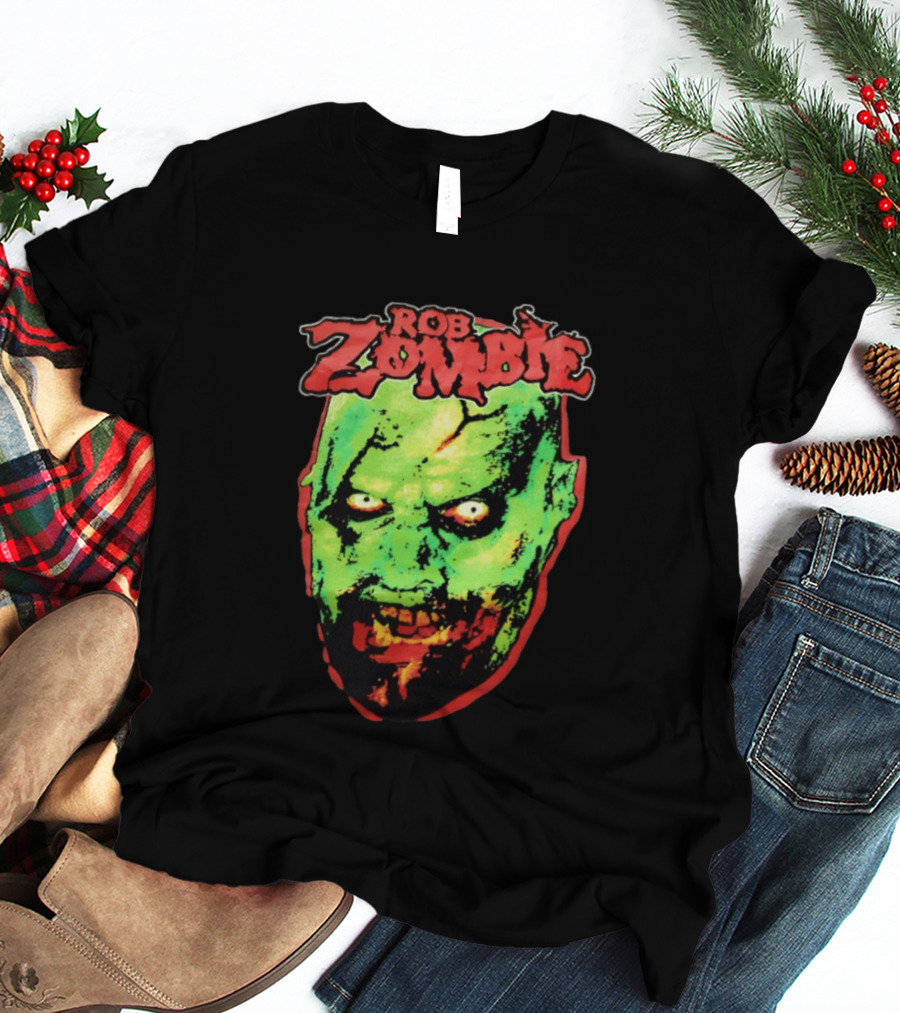 Rob Zombie Bring Out Your Dead Green Zombie Head T-Shirt