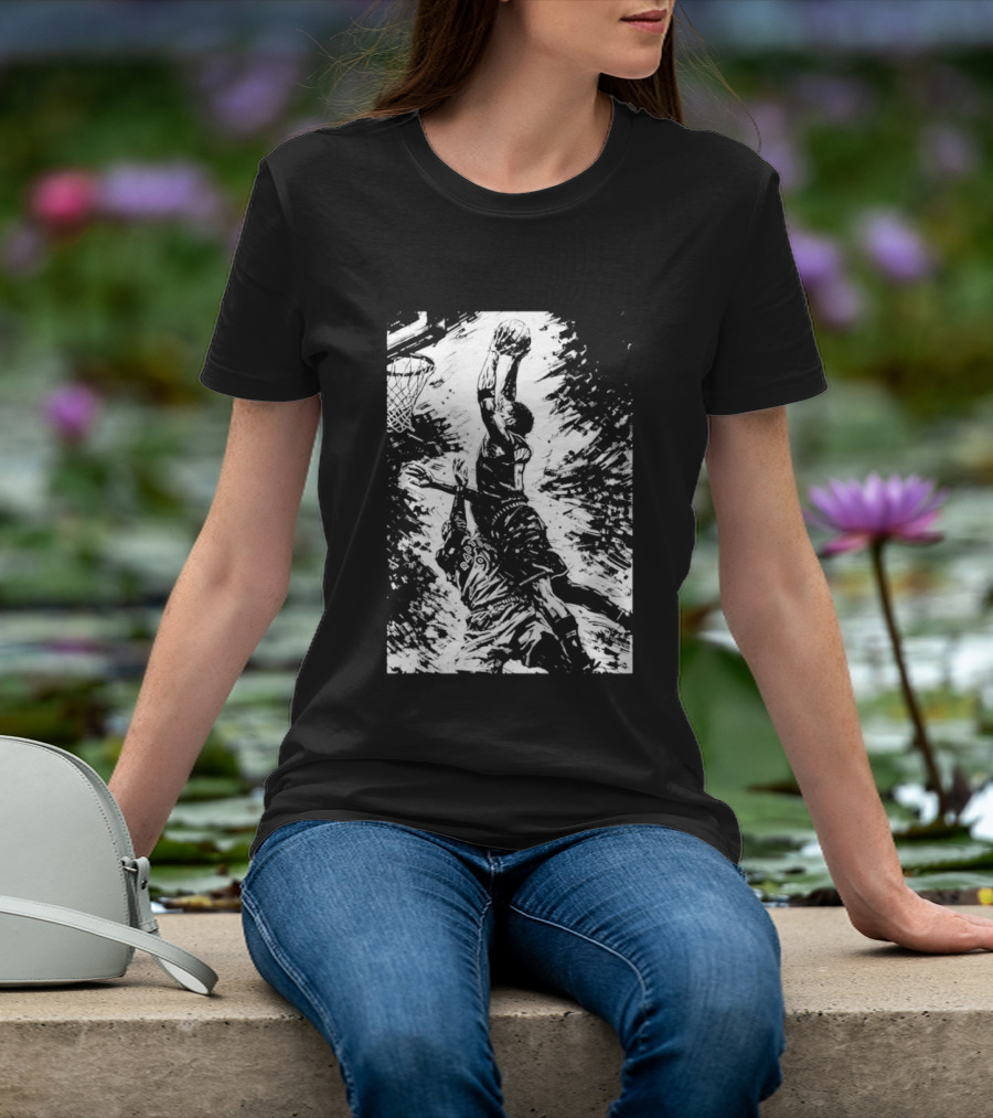 Anthony Edwards Epic Dunk Over RJ Barrett T-Shirt