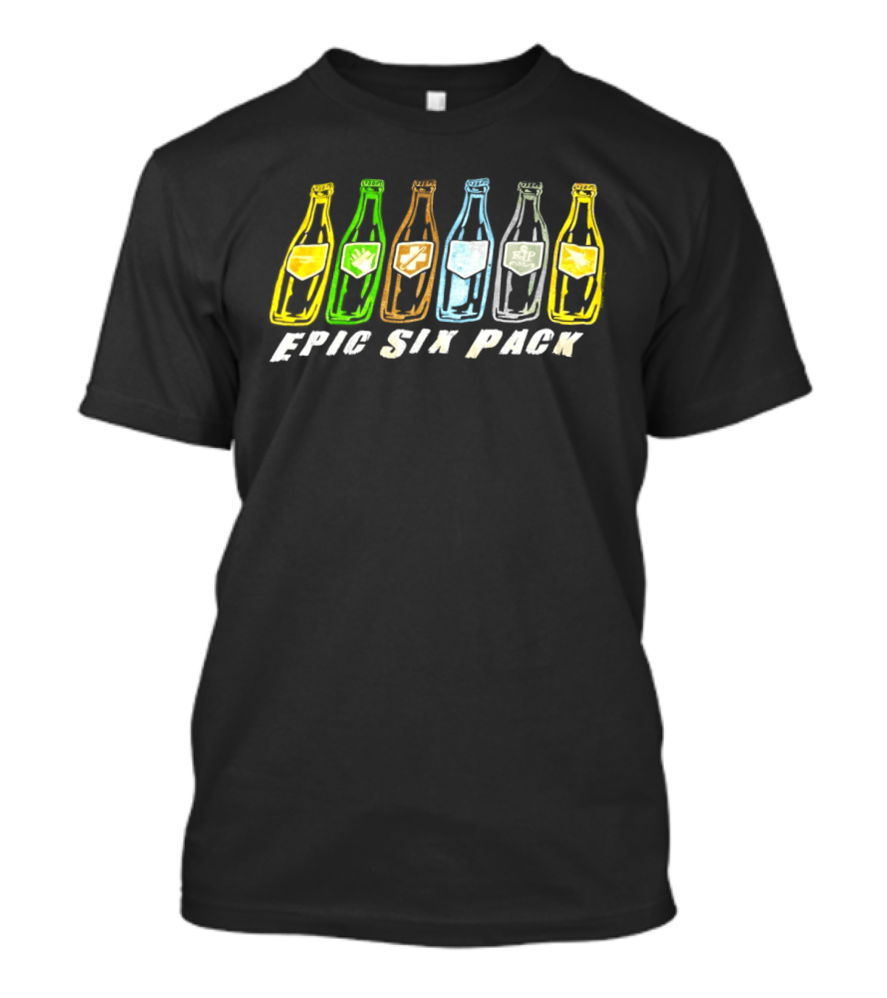 Epic Six Pack Bottles Set T-Shirt