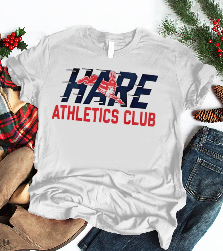 Hare Athletics Club Hare Running Hurdle Speed Training T-Shirt