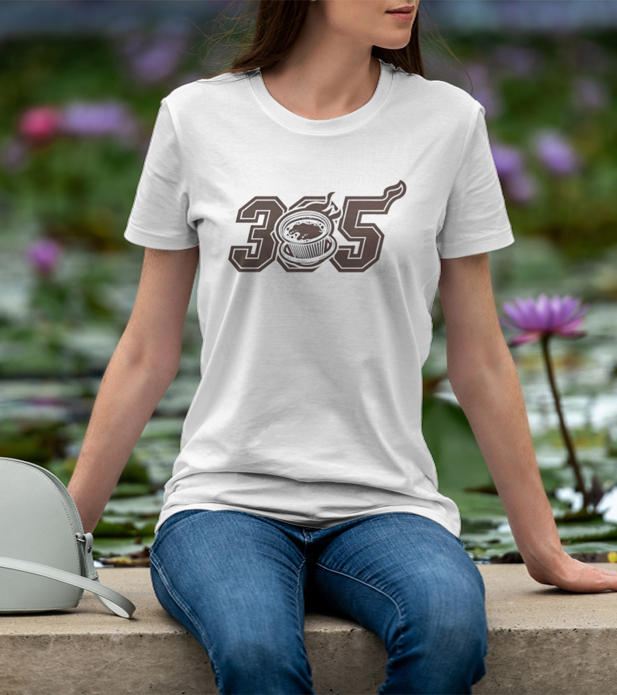 Coffee Cup 305 Steaming T-Shirt