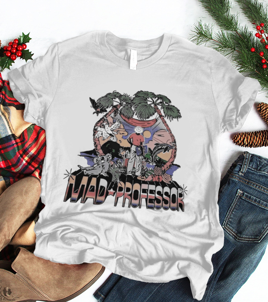 Mad Professor Neil Fraser Island Vibes Reggae Scene T-Shirt