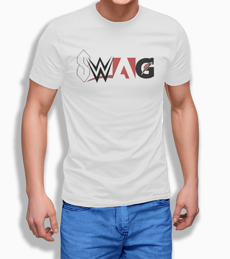 SWAG Stussy S WWE Adobe Gatorade Mashup T-Shirt