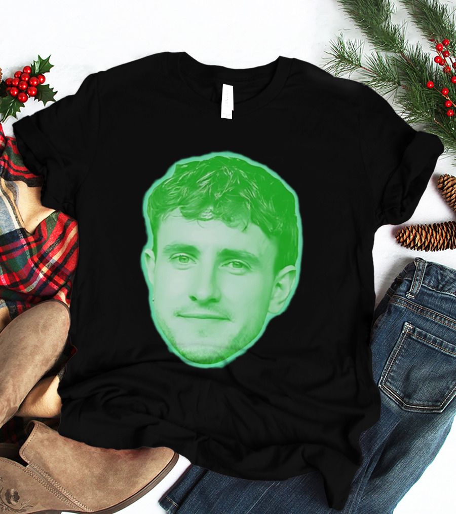 Paul Mescal Green Face St Patrick's Day 2026 T-Shirt