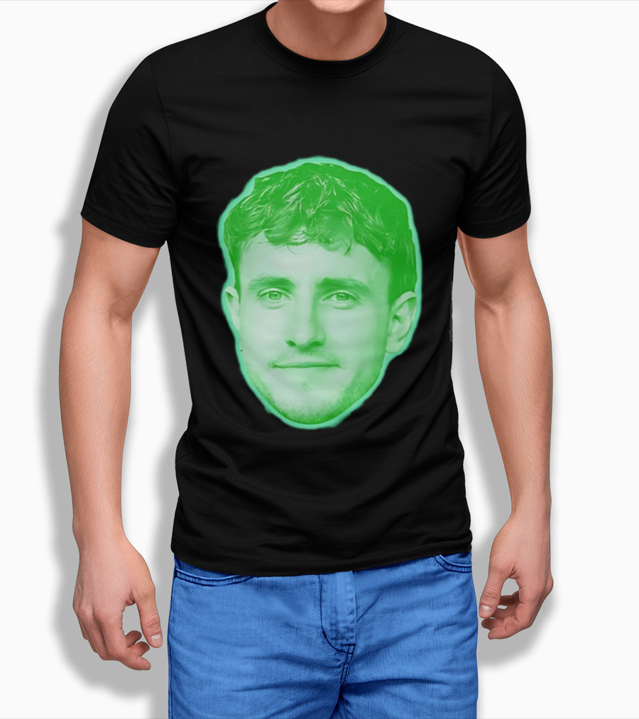 Paul Mescal Green Face St Patrick's Day 2026 T-Shirt