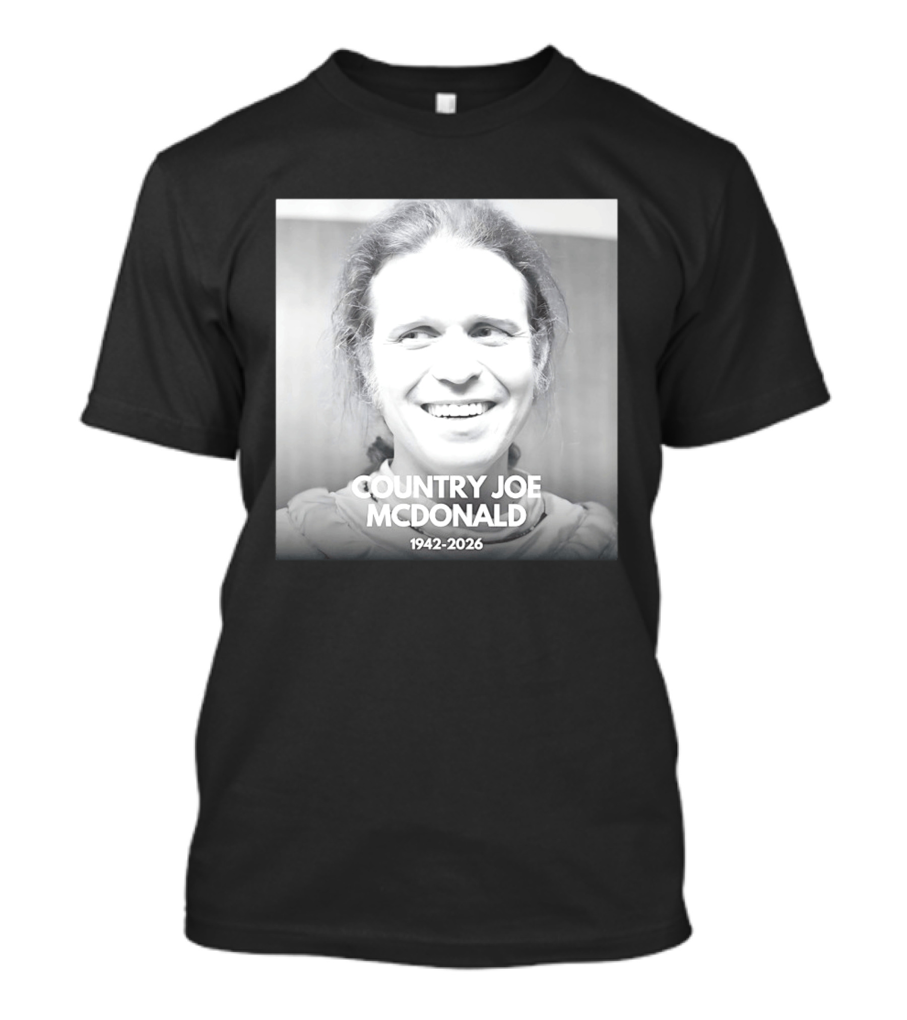Country Joe Mcdonald 1942 2026 T-Shirt