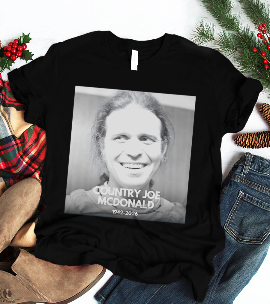Country Joe Mcdonald 1942 2026 T-Shirt