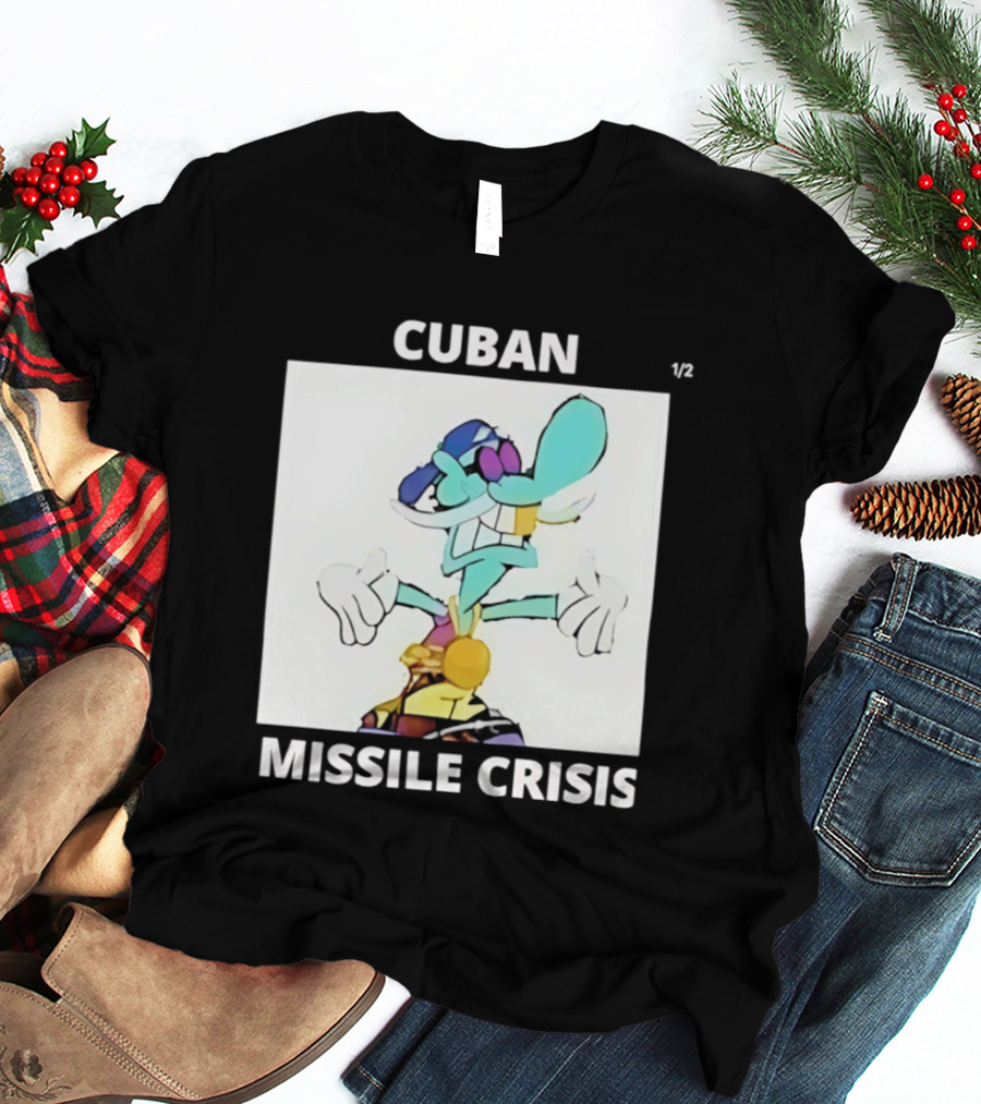 Cuban Missile Crisis Character Cartoon T-Shirt