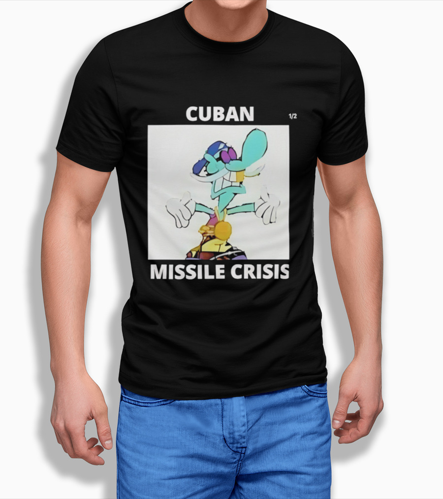 Cuban Missile Crisis Character Cartoon T-Shirt