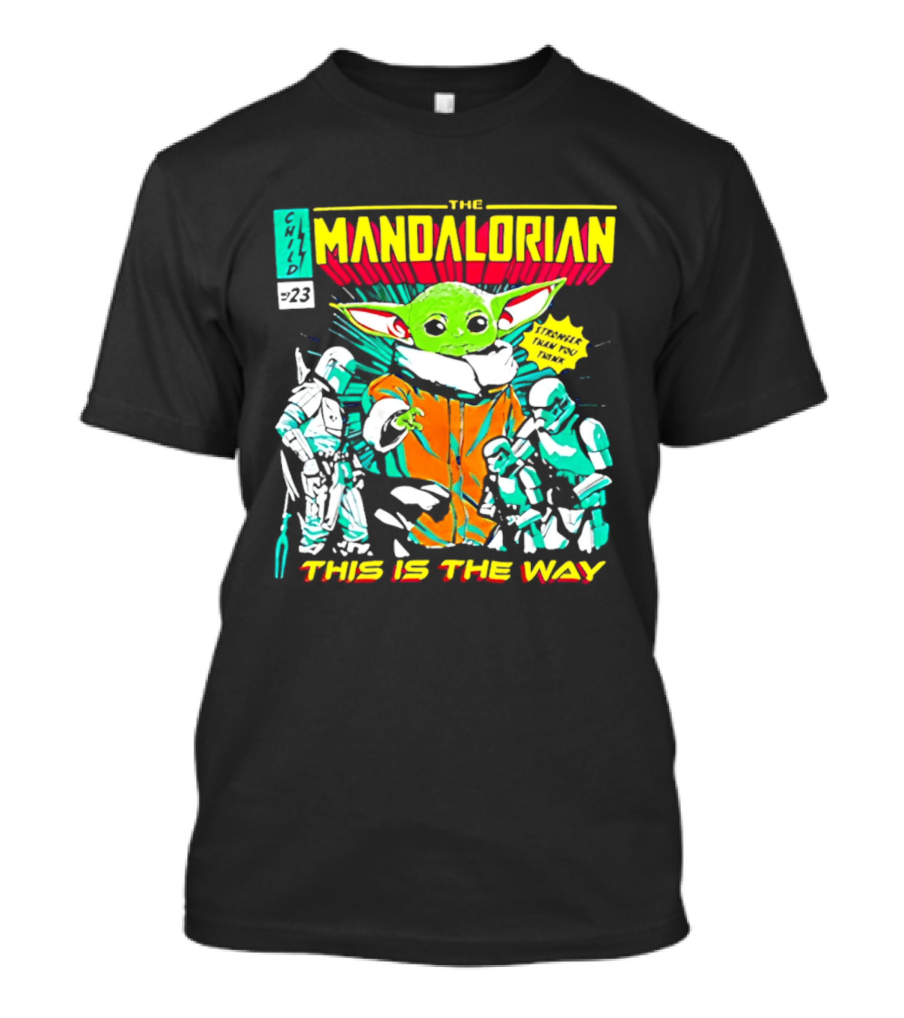 The Mandalorian Baby Yoda This Is The Way Comic Issue 29 T-Shirt