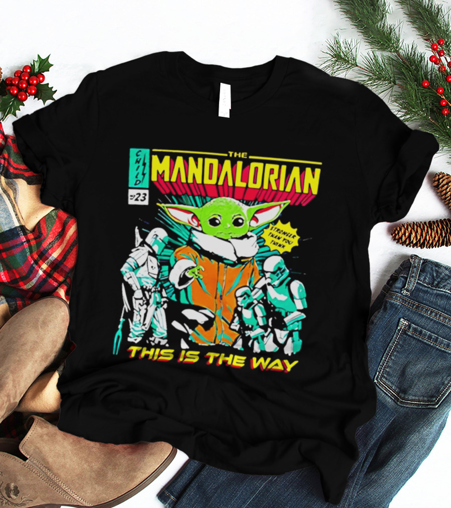 The Mandalorian Baby Yoda This Is The Way Comic Issue 29 T-Shirt