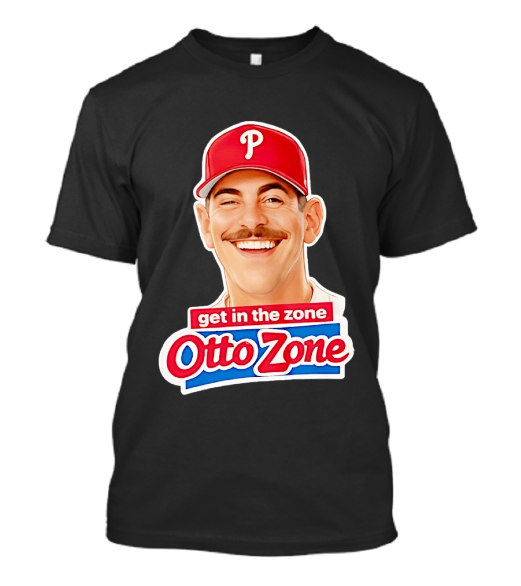 Philadelphia Phillies Mike Schmidt Get In The Zone Otto Zone T-Shirt