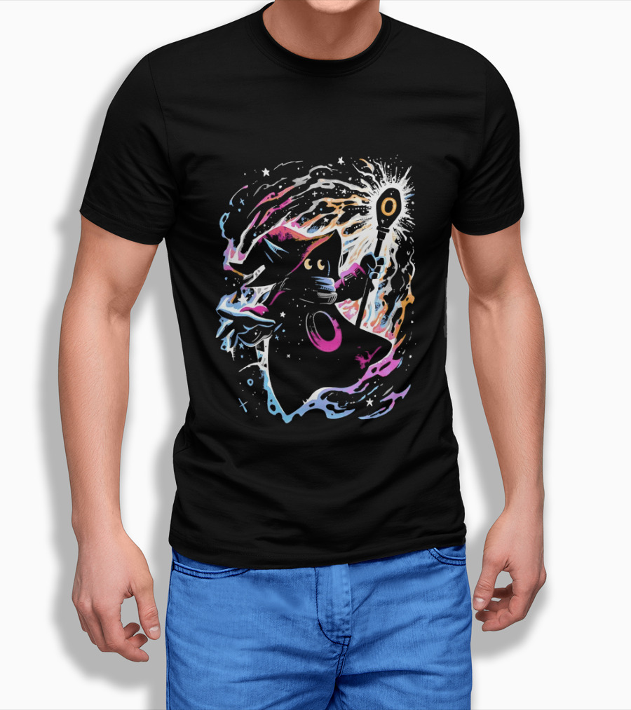 Orko Heroic Little Magician Cosmic Power Wand T-Shirt