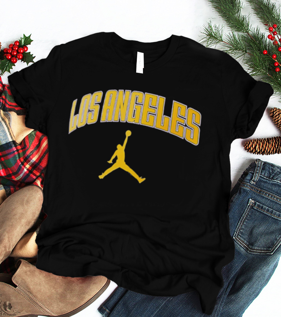 Los Angeles Jumpman Basketball Iconic Style Sportswear T-Shirt