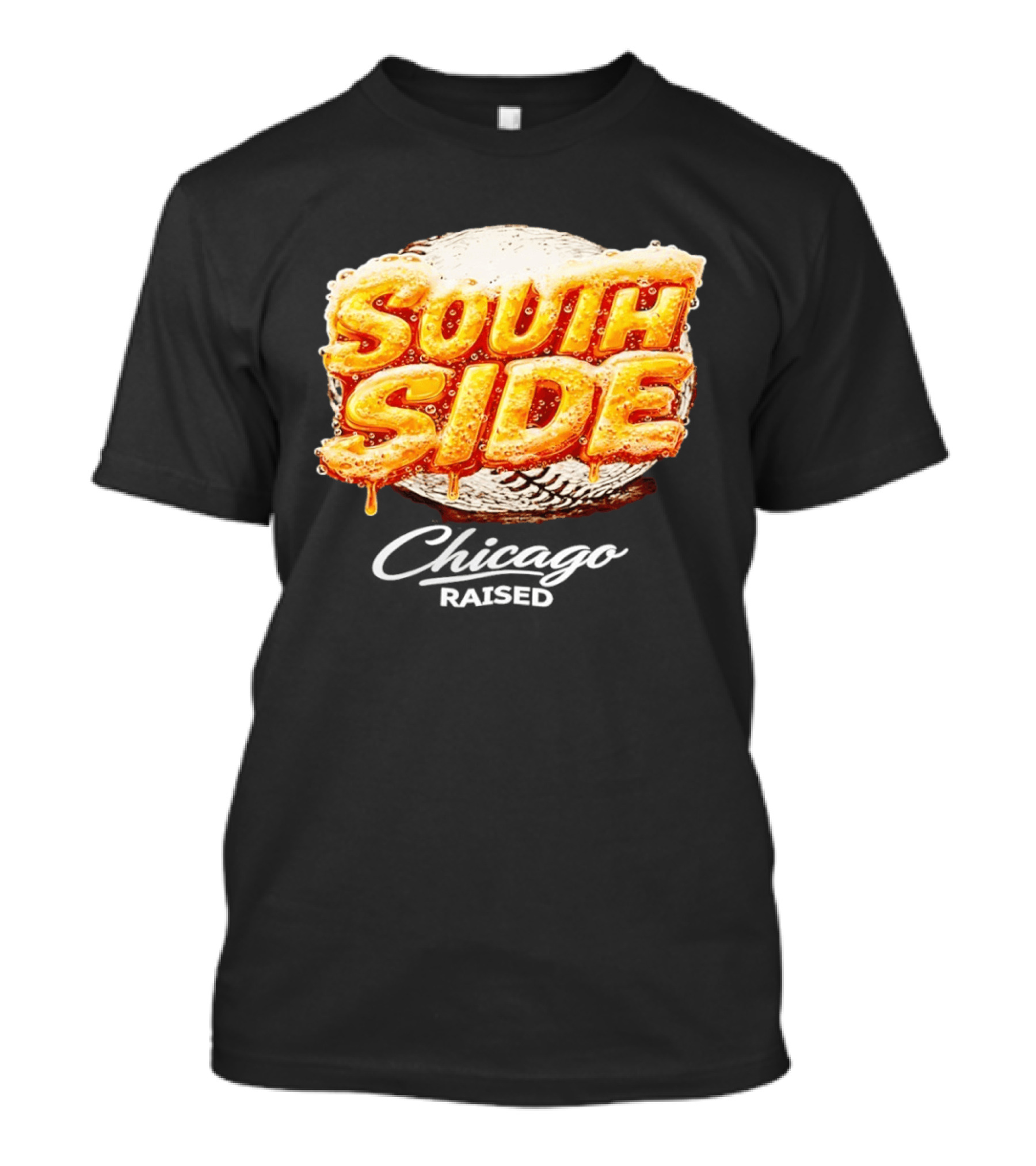 South Side Chicago Raised Baseball T-Shirt