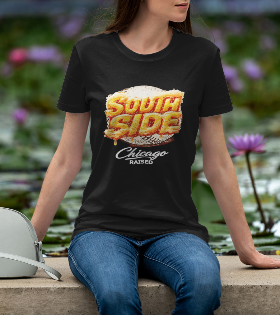 South Side Chicago Raised Baseball T-Shirt