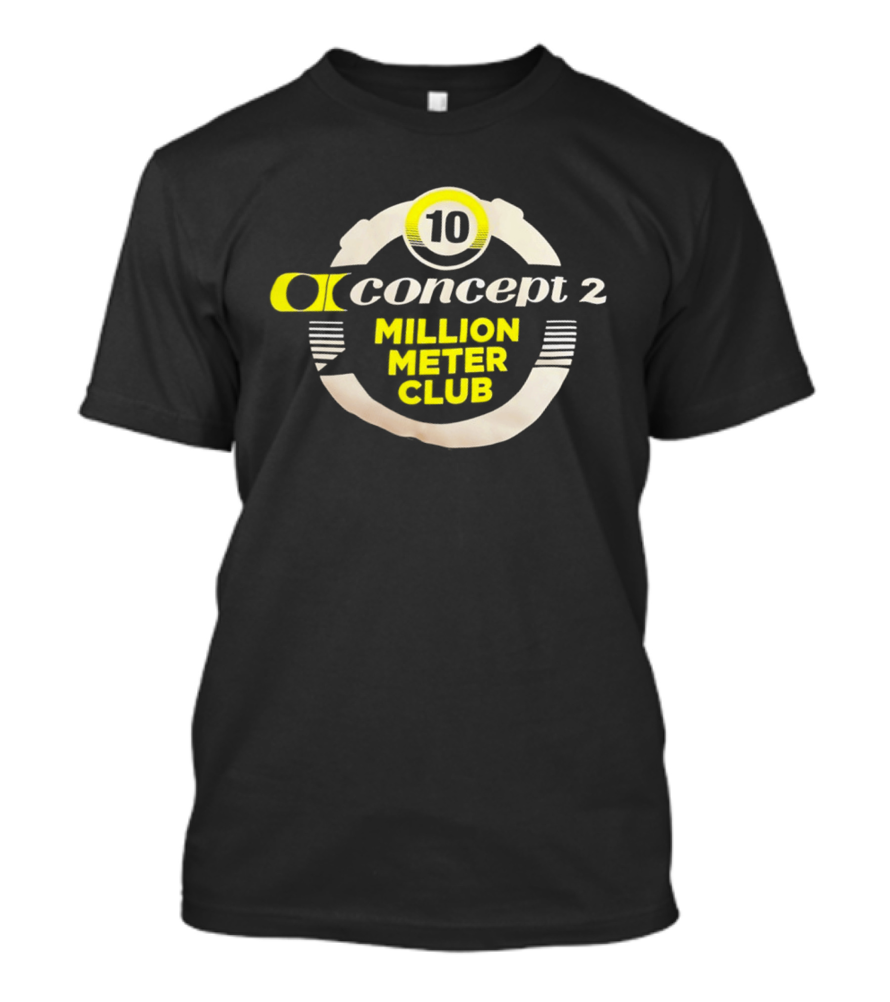 Concept 2 Million Meter Club 10 Anniversary T-Shirt