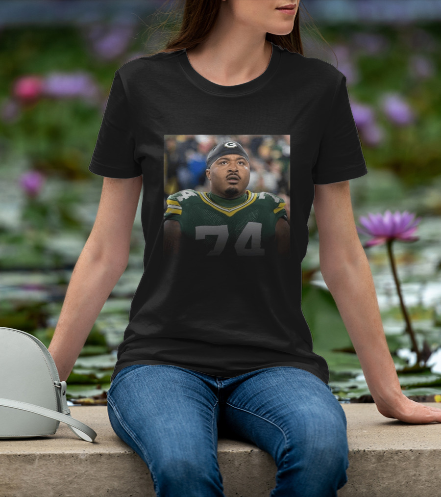 Elgton Jenkins Packers 74 Green Bay NFL Player Gear T-Shirt