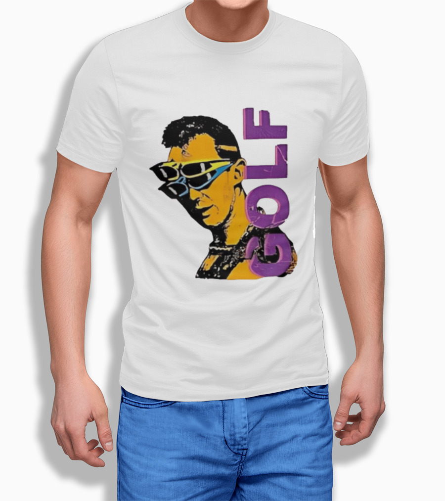GOLF Man Sunglasses Retro Pop T-Shirt