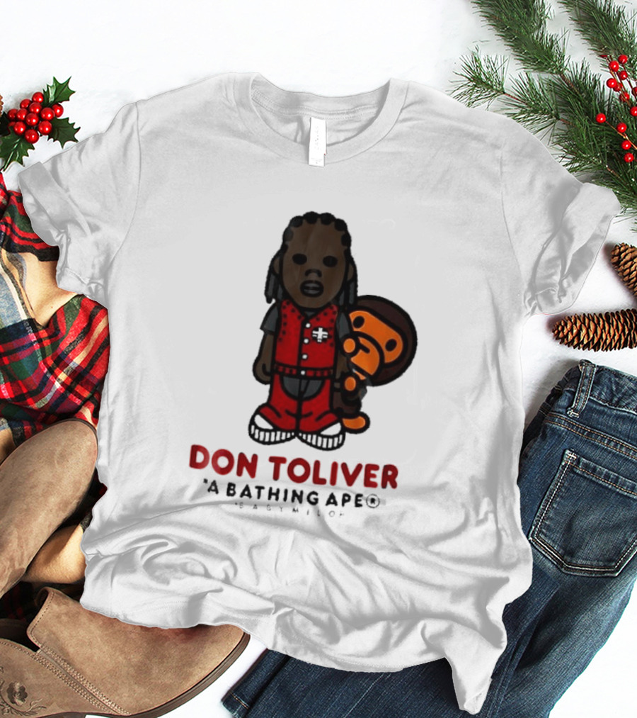 Don Toliver A Bathing Ape Baby Milo Collaboration T-Shirt
