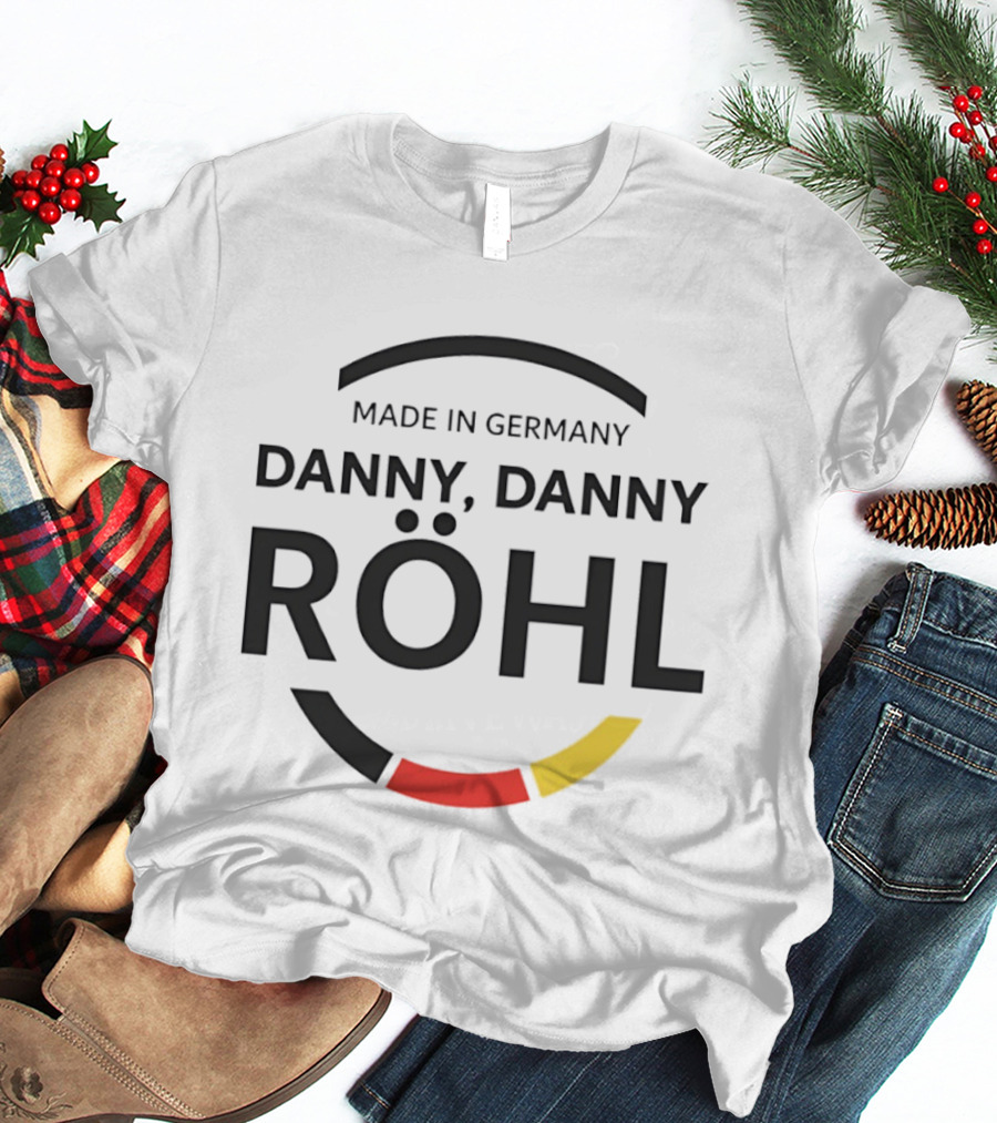 Made In Germany Danny Danny Röhl Black Red Yellow T-Shirt
