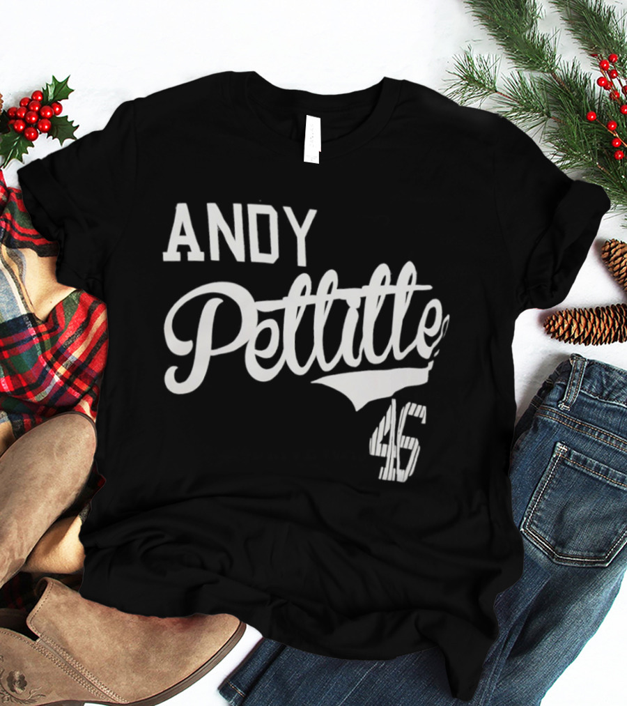 Andy Pettitte 46 New York Yankees T-Shirt