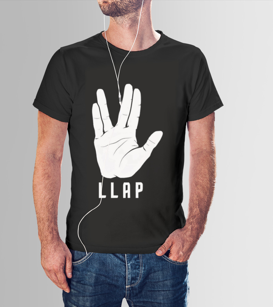 LLAP Vulcan Salute Hand T-Shirt