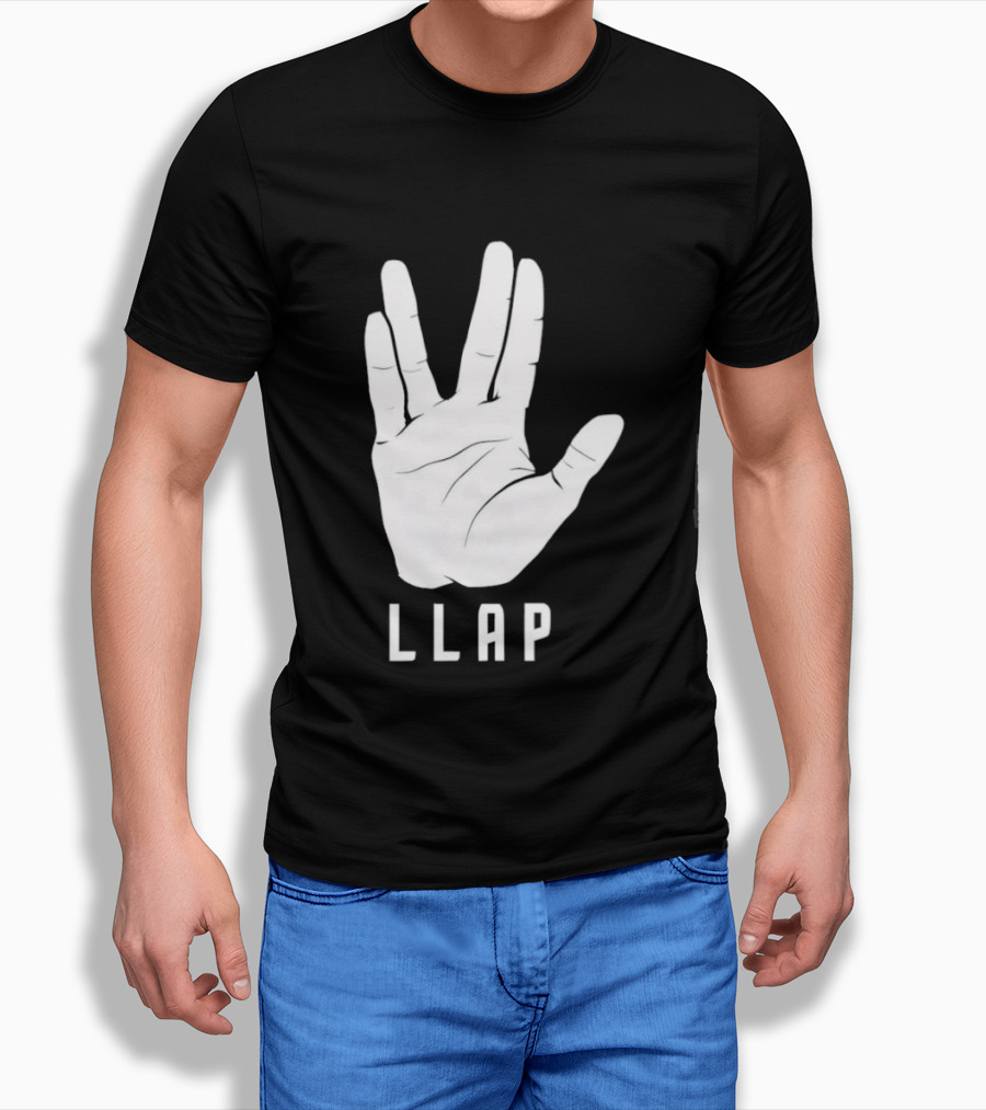 LLAP Vulcan Salute Hand T-Shirt