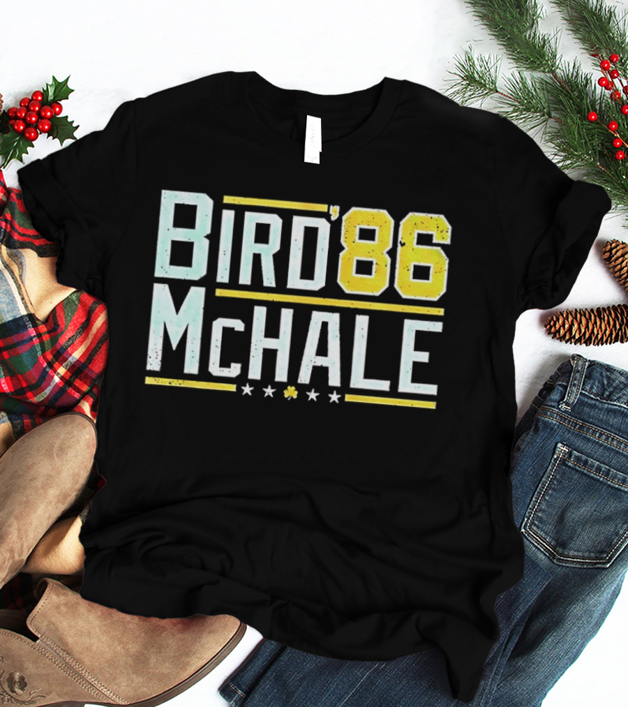 Bird '86 McHale Retro Basketball T-Shirt