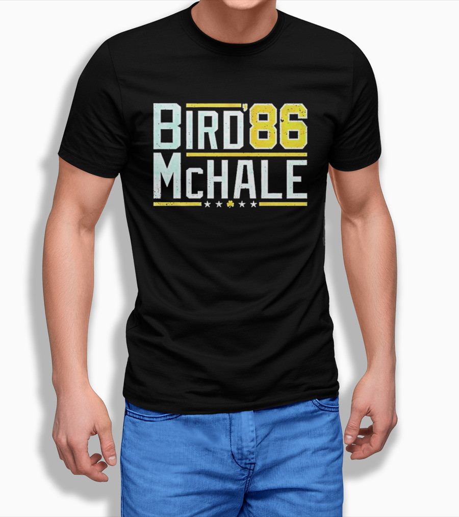 Bird '86 McHale Retro Basketball T-Shirt