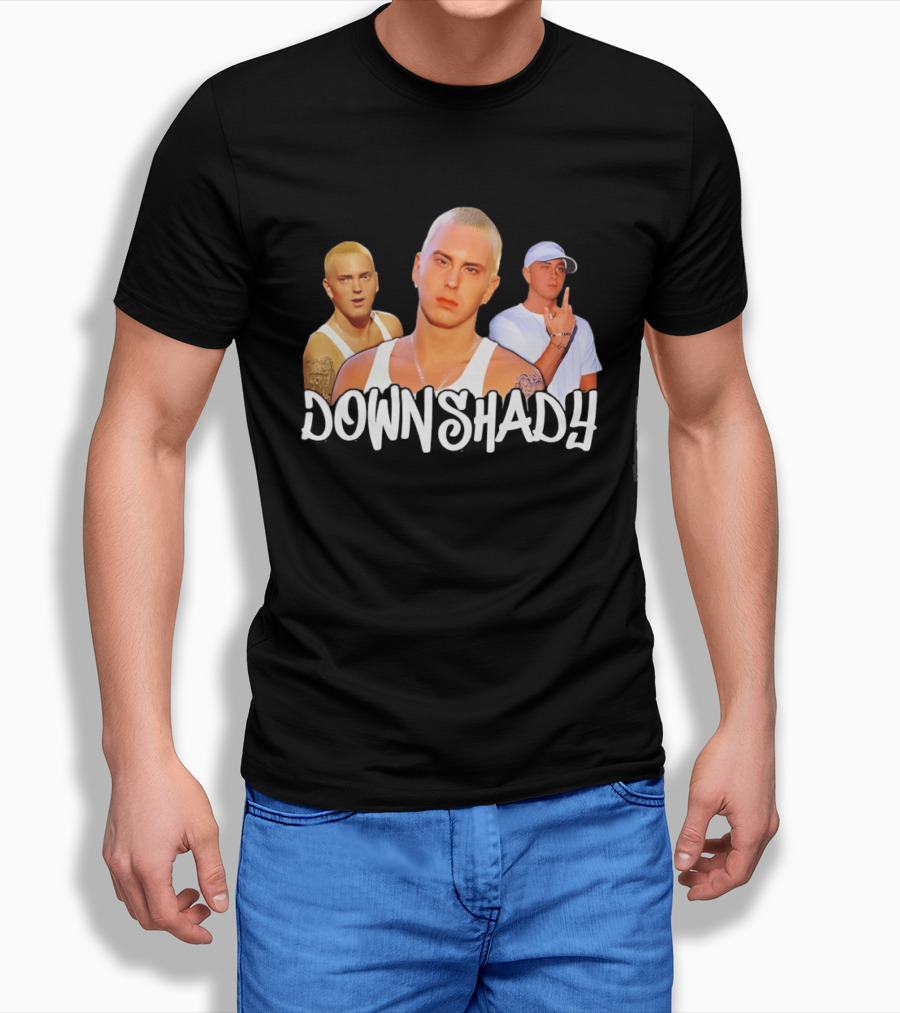Eminem Down Shady Slim T-Shirt