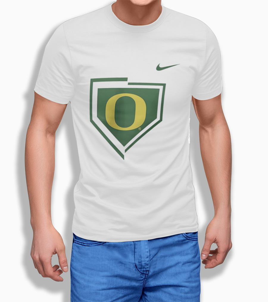 Oregon Primetime Baseball Legend Nike O Mark T-Shirt