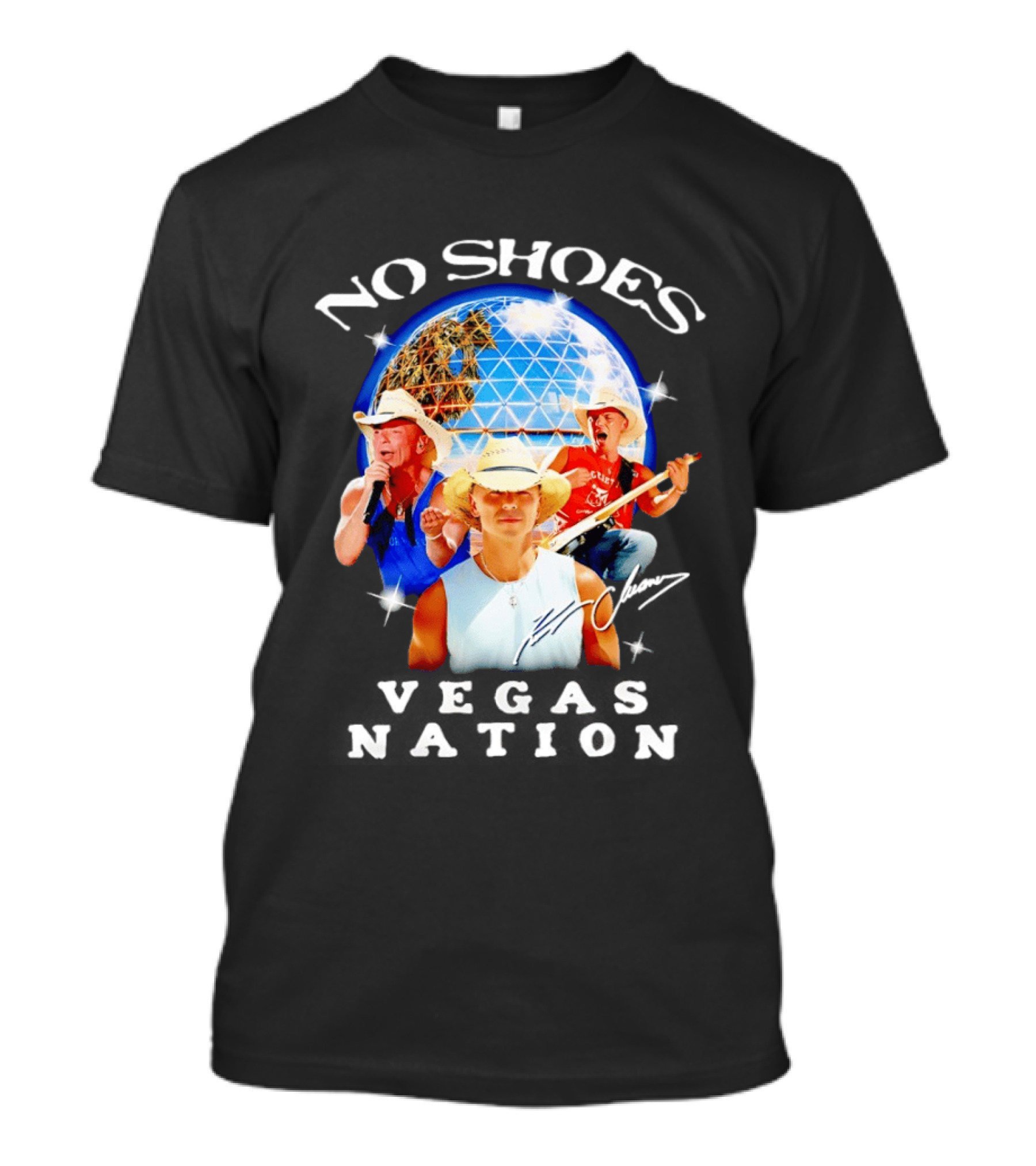 Kenny Chesney No Shoes Vegas Nation Live Music Event T-Shirt