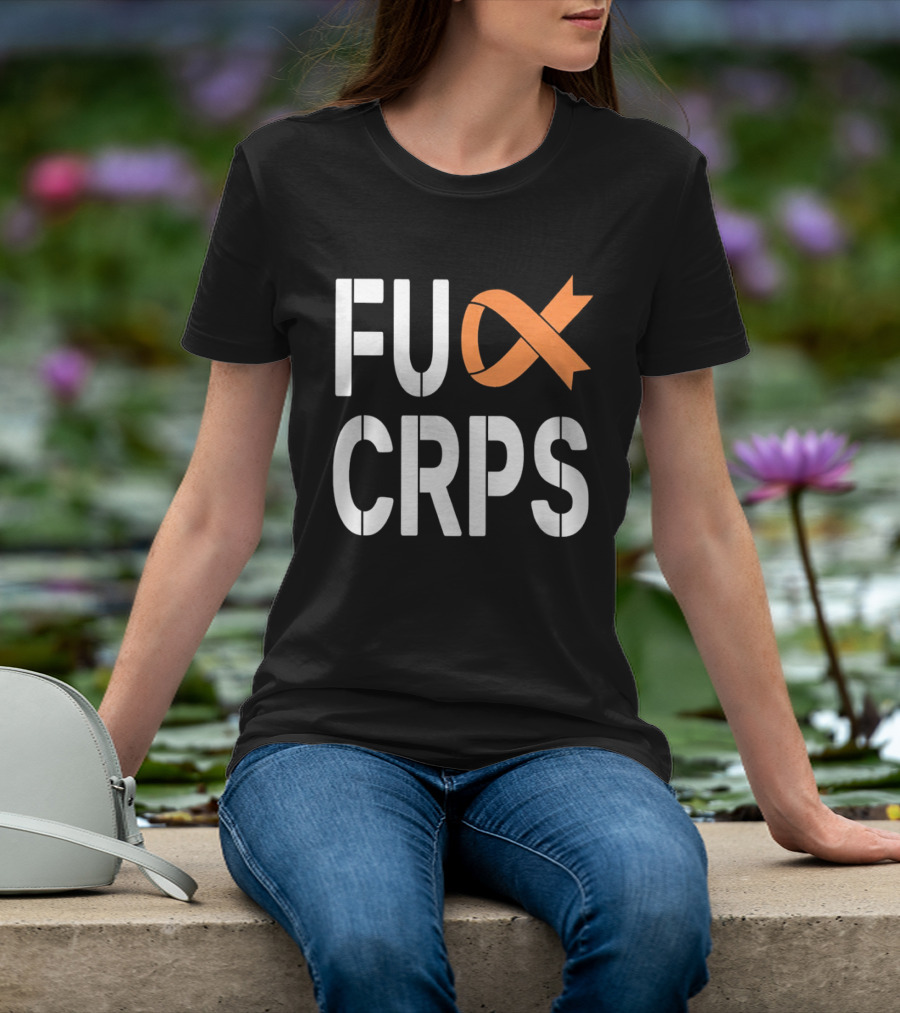 CRPS Awareness Orange Ribbon Support T-Shirt