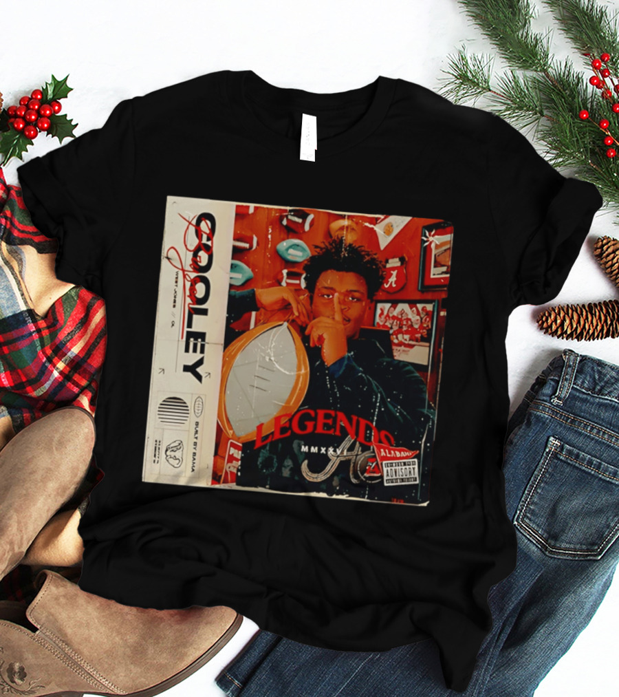 Bryson Cooley Alabama Legends MMXXVI Built By Bama Football T-Shirt