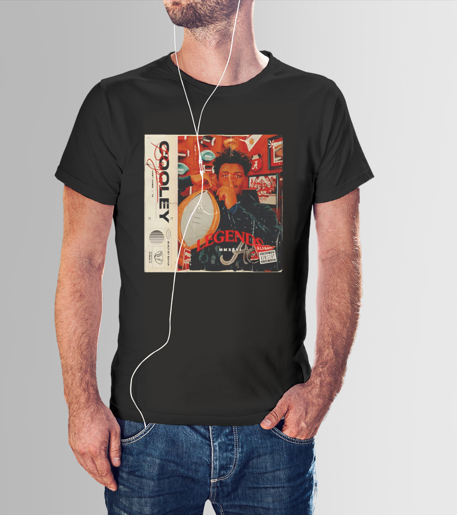 Bryson Cooley Alabama Legends MMXXVI Built By Bama Football T-Shirt