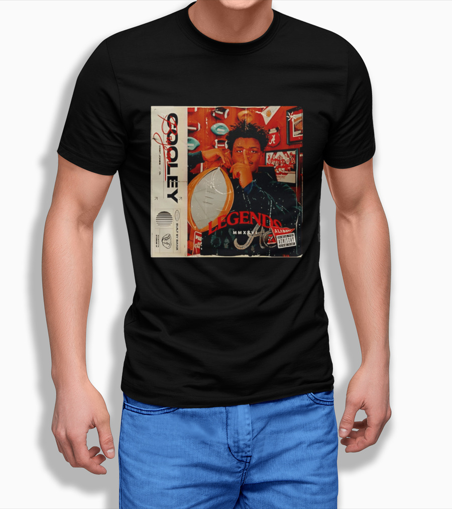 Bryson Cooley Alabama Legends MMXXVI Built By Bama Football T-Shirt
