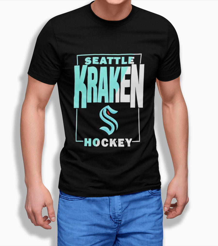 Seattle Kraken S Logo Hockey Team Spirit T-Shirt