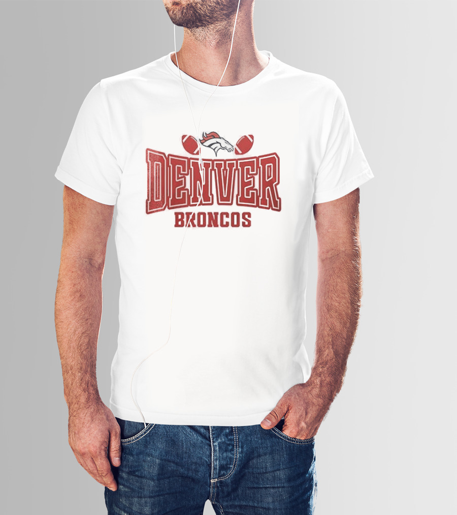 Denver Broncos Valentine's Day Sorry Ladies My Heart Belongs Football Fan T-Shirt