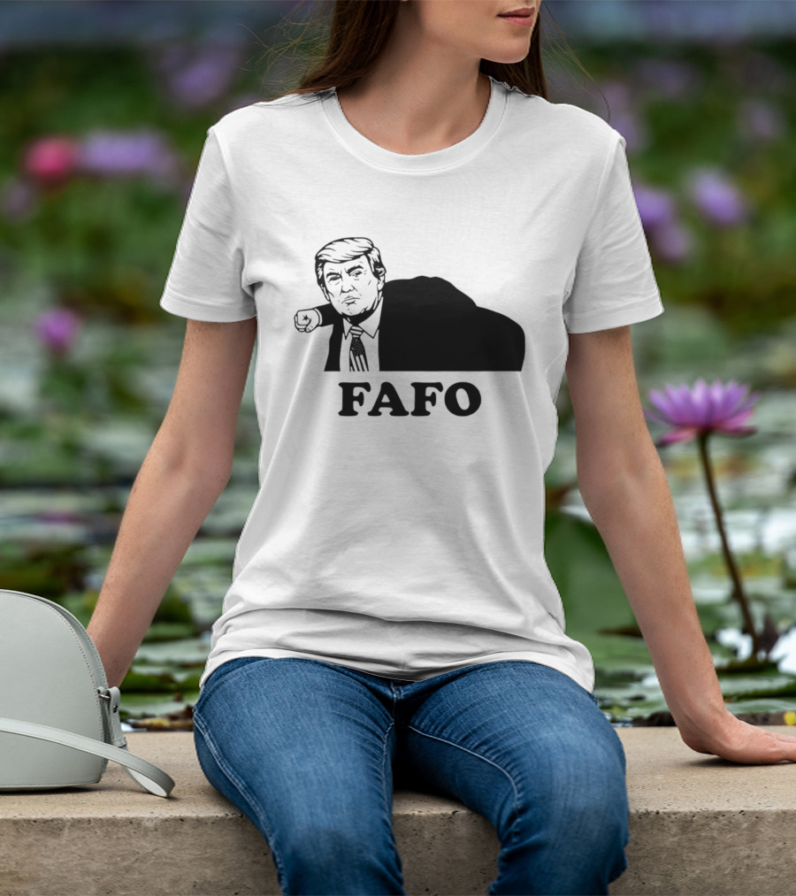 Donald Trump FAFO Punching T-Shirt