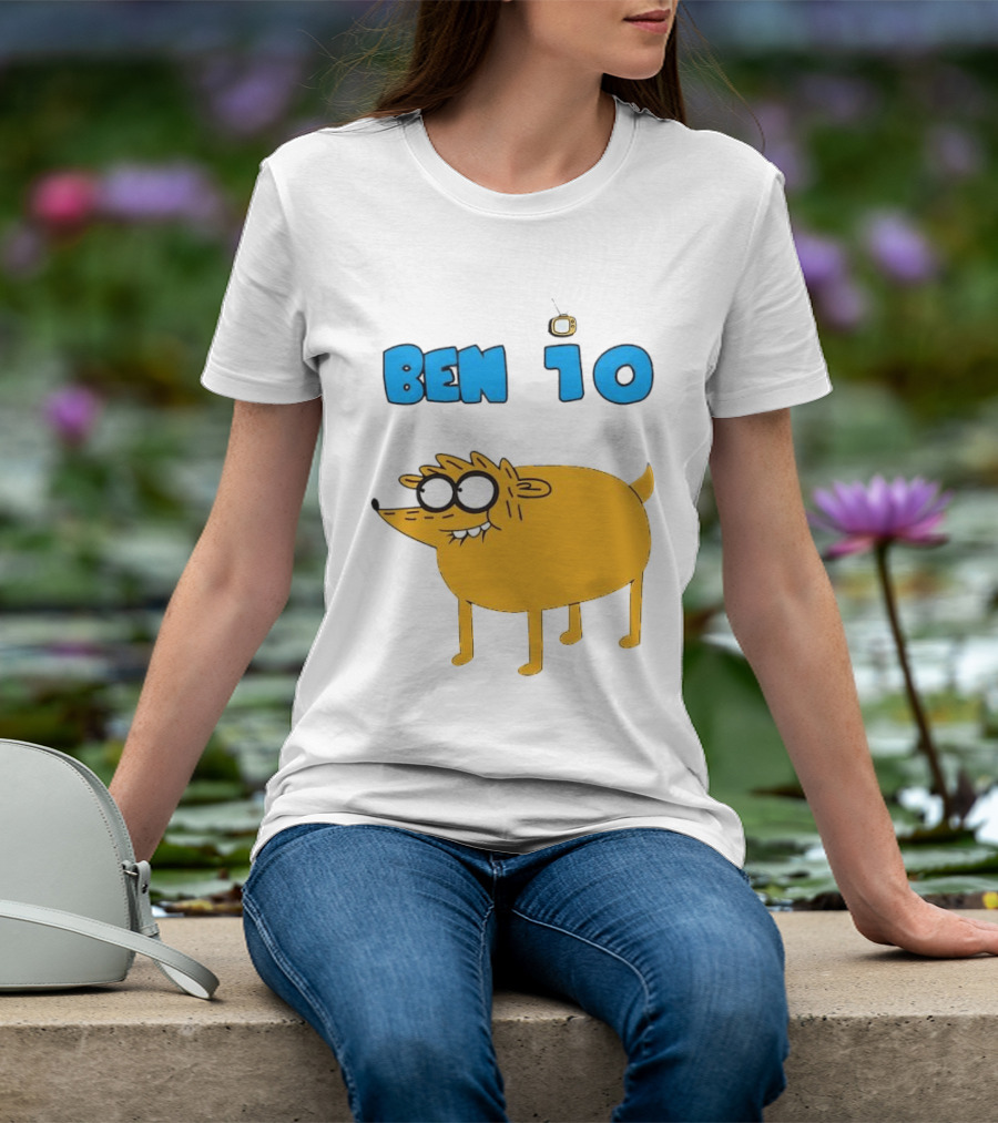Ben 10 Jake The Dog Crossover Cartoon Network Fan T-Shirt