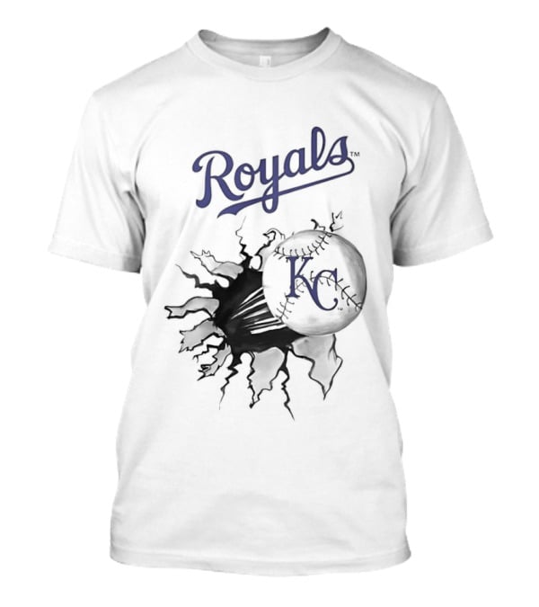 Royals KC Baseball Burst T-Shirt